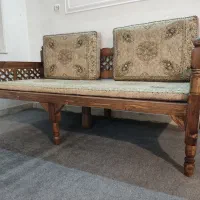 تخت شاه نشین بدون تشک وپشتی|مبلمان خانگی و میز عسلی|کرمانشاه, |دیوار