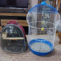 کیف حمل حیوانات و پرندگان و قفس در حد نو