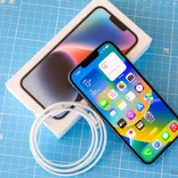 اپل iphone 14 با حافظهٔ ۱۲۸ گیگابایت|موبایل|مشهد, بهشت|دیوار
