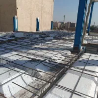 تولید  و اجرای سقفهای. صنعتی. پایه بتنی  شناژبندی