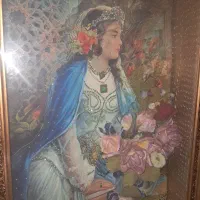 تابلو دستساز الگو ایرانی