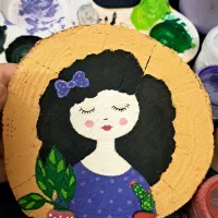 طراحی چهره سیاه قلم . نقاشی فانتزی مناسب اتاق کودک|تابلو، نقاشی، عکس|تهران, مشیریه|دیوار