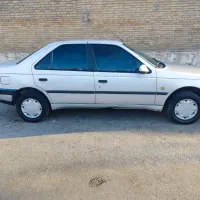 پژو 405 دوگانه کارخانه 89 نقره ای