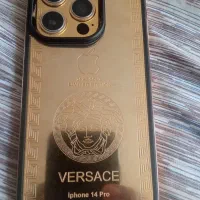 iPhone 14pro 256G تزئین شده با طلای 24 عیار|موبایل|اصفهان, مسجد مصلی|دیوار