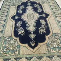 دو تخته فرش9متری سرمهای با هم5500|فرش|ایلام, |دیوار