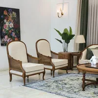 مبلمان ویذا کرم سبز بغل حصیر|مبلمان خانگی و میز عسلی|شیراز, زرهی|دیوار