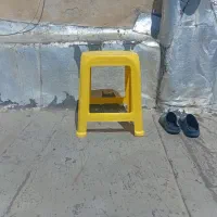 چهارپایه 100 هزار تومن پلاستیکی چارپایه زرد