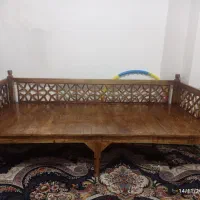 تخت سنتی بزرگ و سفارشی درست شده|تخت و سرویس خواب|الوند, |دیوار