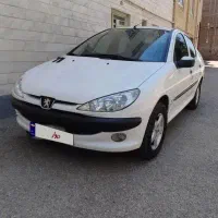 پژو 206مدل 90فرانسوی v8 بدون رنگ