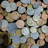 100 عدد سکه کلکسیونی خارجی