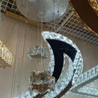 لوستر الماس.کهکشانی ماه،ستاره ۱۵۹.AC light|لوستر و چراغ آویز|تهران, سنگلج (شاپور)|دیوار