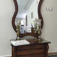 آینه وشمعدان|بوفه، ویترین، کنسول|ری, منصوریه منگل|دیوار