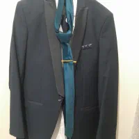 کت وشلوارو کراوات وپیراهن سفید سایز ۴۴