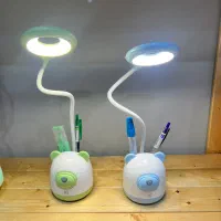 چراغ مطالعه پرنور شارژی/۳ حالت نور+جاقلمی+هدیه