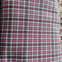 ۲ متر پارچه پشمی چارخونه پاییزی