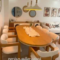 لوانچو میز ناهارخوری دیارن و صندل تی مدل ِانتخابی|میز و صندلی غذاخوری|تهران, جوانمردان (اندیشه)|دیوار