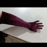 دستکش مخمل ساق بلند|لباس|مشهد, عبادی|دیوار