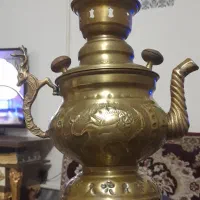 سماور ذغالی قدیمی ..قدمت حداقل ۷۰ سال