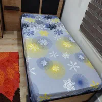 سرویس خواب چرم‌و‌چوب جوان