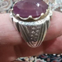 انگشتر یاقوت برمه درشت