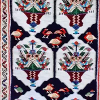 گلیم بسیار زیبا جنس درجه یک مرینوس