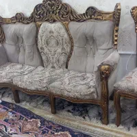 مبل سلطنتی ۹نفره|مبلمان خانگی و میز عسلی|اهواز, کمپلو جنوبی|دیوار