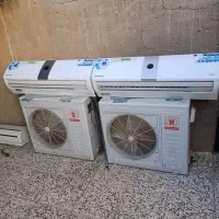 همه مدل کولر دوتیکه و پنجره ایی سوخته خراب خریدارم