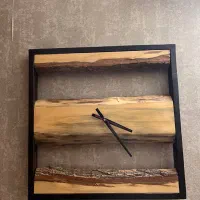 ساعت چوبی دست ساز|ساعت دیواری و تزئینی|ری, دولتآباد|دیوار