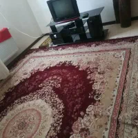 2تخته  فرش دست باف وماشینی کارکرده|فرش|نمین, |دیوار