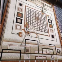 دو عدد گلیم فرش ۹ متری بسیار تمیز و سالم