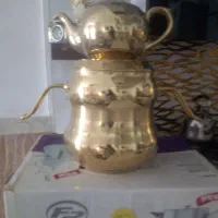 کتری سماوری با قوری با کارتن برا جهزیه