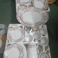 سرویس چینی ۱۲ نفره ژاپنی دلوکس|ظروف سرو و پذیرایی|مشهد, بهارستان|دیوار