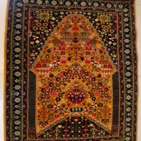 قالیچه یک سر ناظم|فرش|شیراز, ملاصدرا|دیوار