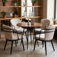 میز و صندلی چهارنفره pixie 13 x 85 h