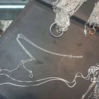 زنجیرگردنی زنانه نقره|جواهرات|قم, شهر قائم|دیوار