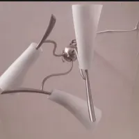 دو عدد لوستر فانتزی طرح شیپوری
