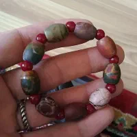 دستبند سنگ درمانی جاسپر ترکیبی