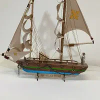 ماکت دستساز هدیه رومیزی کشتی بادبانی چوبی|مجسمه، تندیس، ماکت|تهران, بازار|دیوار