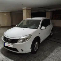 رنو ساندرو سفید مدل ۹۵ اتومات بدون رنگ