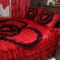 روتختی دونفره مزون دوز مناسب جهیزیه