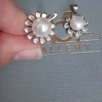 دستبند و انگشتر و گردنی نقره