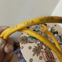 کابل شبکه و مودم پچکورد قدیمی و اورجینال