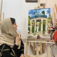 آموزش نقاشی|خدمات آموزشی|قم, حاج زینل|دیوار