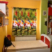 ست تخت خواب کودک و کتابخانه