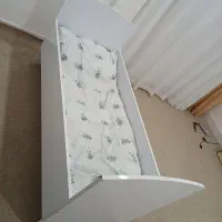 تخت کودک مناسب یک سال تا شش هفت ام دی اف خالص