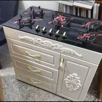 اجاق گاز با کابینت شیشه استاندارد مدل  star max|اجاق گاز و لوازم برقی پخت‌وپز|رشت, رشتیان|دیوار