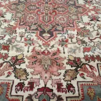 هریس دستباف 6متری کرم|فرش|تهران, خاوران|دیوار