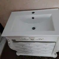 روشویی کابینتی و آینه باکس دار|لوازم سرویس بهداشتی|کاشان, امیرکبیر|دیوار