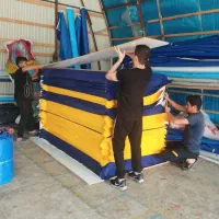 استخدام نصاب حرفه ای تشک کشتی و ضربه گیر حرفه