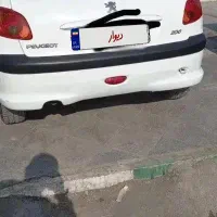 ۲۰۶ بی رنگ مدل ۹۲ تیپ ۵ کارکرد ۱۶۵ هزار